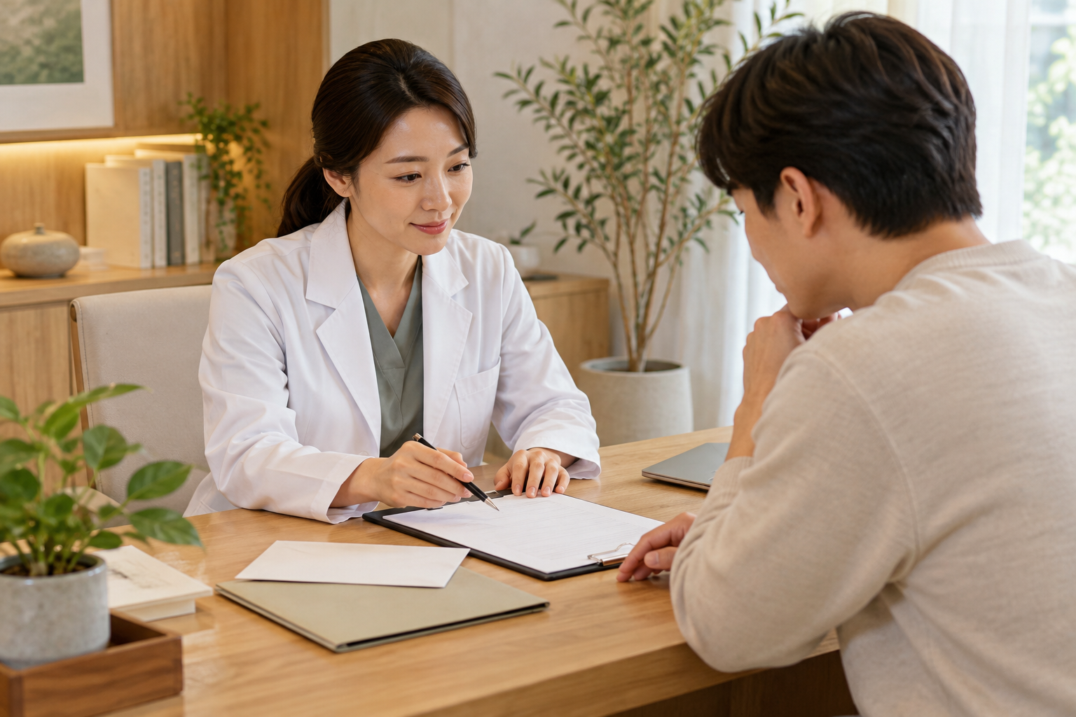 의정부 교통사고 한의원 — 서류 확인에 관한 AI 설명용 이미지